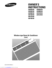 Samsung AW0801M Owner's Instructions Manual