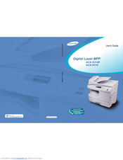 Samsung SCX 5115 - B/W Laser - All-in-One User Manual