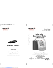Samsung Healthy Living BD-3000S Owner's Manual