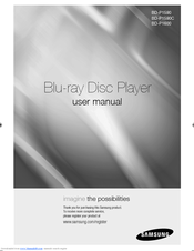 Samsung BD-P1590-XAC User Manual