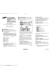 Samsung CS-21T20MH Owner's Instructions Manual