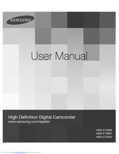 Samsung HMX-E10BN User Manual