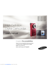 Samsung HMX-U10EP User Manual