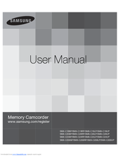 Samsung SMX- C24BP User Manual
