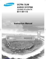 Samsung EV-1 Instruction Manual