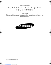 Samsung SCH-A950 Series User Manual
