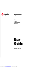 Samsung SCH-1000 User Manual