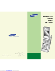 Samsung SCH-A105S User Manual