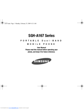Samsung SGH-A167 Series User Manual