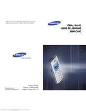 Samsung SGH-C100T Owner's Manual