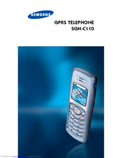 Samsung SGH-C110T Quick Manual