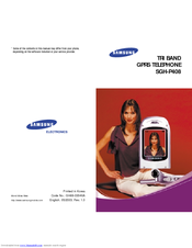 Samsung SGH-P408 Owner's Manual