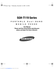 Samsung SGH-T119 Series User Manual