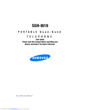 Samsung SGH-T619 User Manual
