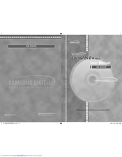 Samsung SE-S204N - TruDirect External 20x DVD-RW User Manual