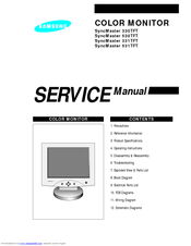 Samsung SyncMaster 331TFT Service Manual