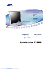 Samsung SYNCMASTER 932MP User Manual