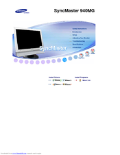 Samsung SyncMaster 940MG User Manual
