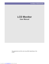 Samsung SyncMaster P2070H User Manual