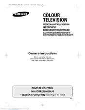 Samsung 14V5 Owner's Instructions Manual
