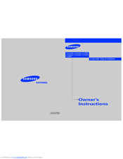 Samsung CL29D8W Owner's Instructions Manual
