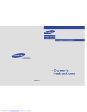 Samsung TXK 3276 Owner's Instructions Manual