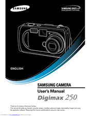 Samsung Digimax 250 User Manual