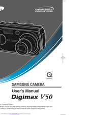 Samsung DIGIMAX V50 User Manual