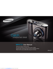 Samsung NV20 - Digital Camera - Compact User Manual