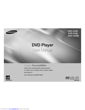 Samsung DVD-C510 User Manual