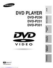 Samsung DVD-P231 Owner's Manual