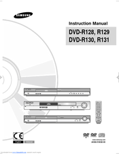 Samsung DVD-R130 Instruction Manual