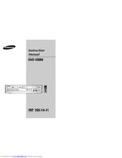 Samsung DVD-V3500 Instruction Manual