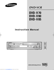 Samsung DVD-V 70 Instruction Manual