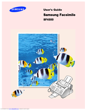 Samsung SF4500 User Manual