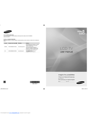 Samsung LN52A580 User Manual