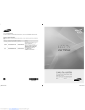 Samsung LN52A750 User Manual