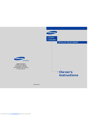 Samsung LTM 245W Owner's Instructions Manual
