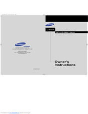 Samsung LTM 225W Owner's Instructions Manual