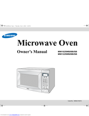 Samsung MW1025WB Owner's Manual