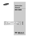 Samsung DVD-V3650 Instruction Manual