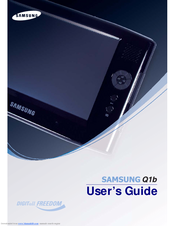 Samsung NP-Q1B User Manual