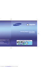 Samsung Napster YP-910 User Manual