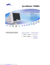 Samsung SyncMaster 795MB+ Manual Del Usuario