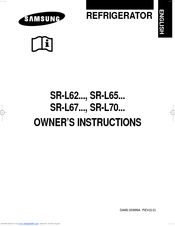 Samsung SR-L629EVSS Owner's Instructions Manual