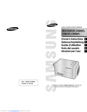 Samsung SCC-C4303 Owner's Instructions Manual
