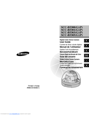 Samsung SCC-B5303G User Manual