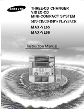 Samsung MAX-VL65 Instruction Manual