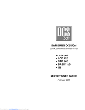 Samsung DCS 50si 7B User Manual