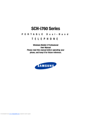 Samsung SCHI760 User Manual